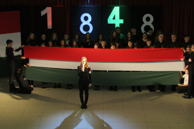 Belvárosis megemlékezés a márciusi ifjakra