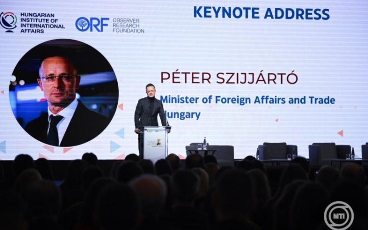 Szijjártó Péter: az EU-val ellentétben Magyarország az új világrend nyertesei közé tartozik