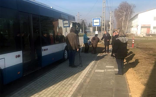 Elkészült a két új buszmegálló a Kórház utcában
