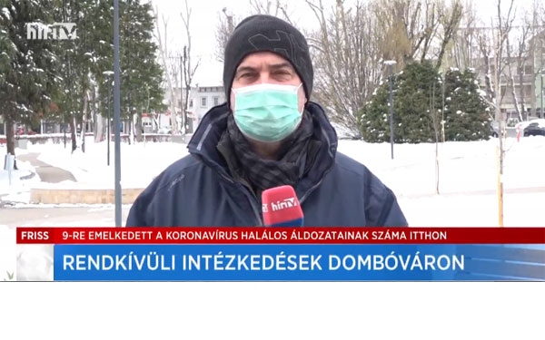 Rendkívüli intézkedések Dombóváron - A HírTV tudósítása