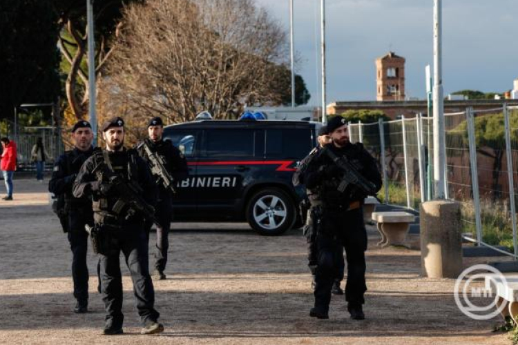 Rómában rendkívüli hatósági készültség lépett életbe a szélsőbaloldali tömegtüntetés miatt