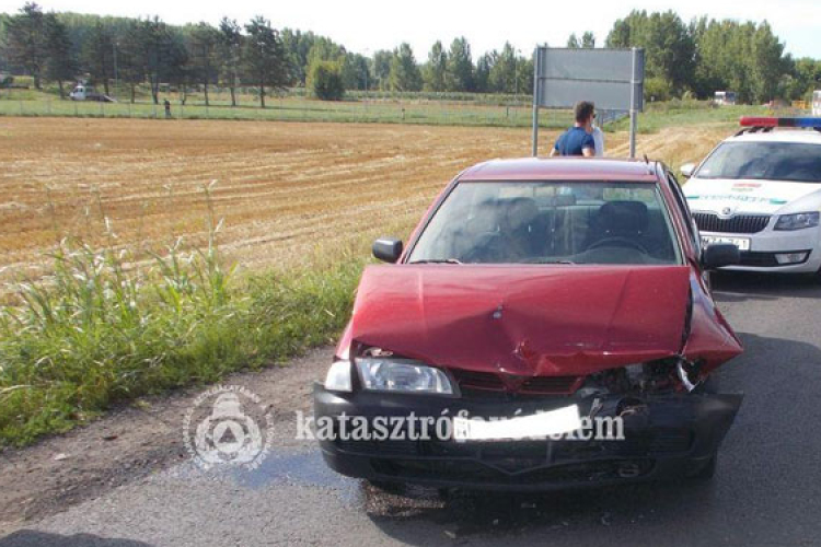 Ráfutásos baleset történt Kaposszekcső közelében