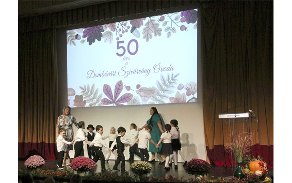 50 éves lett a Dombóvári Szivárvány Óvoda