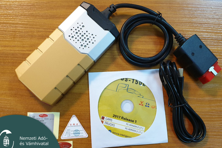 A NAV csaknem 3000 hamis alkatrészt és autódiagnosztikai eszközt szűrt ki a piacról tavaly